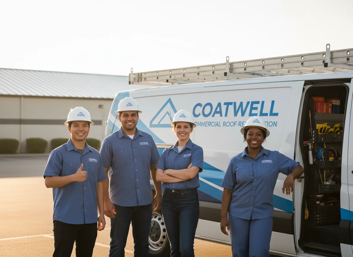 Commercial roof coating company in Eltopia, WA